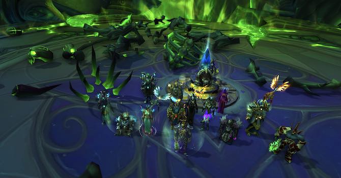 KdM bei der Trostlosen Heerschar (Grabmal des Sargeras)