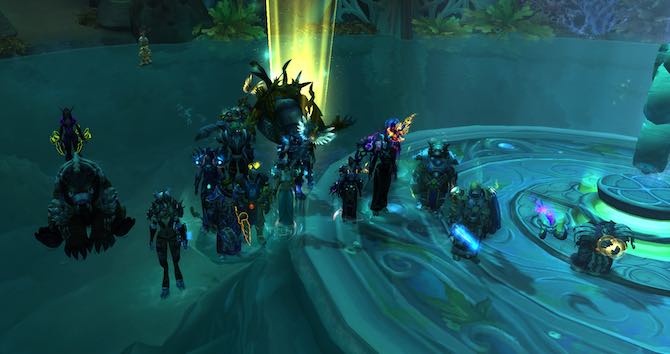 KdM bei Herrin Sassz'ine (Grabmal des Sargeras)